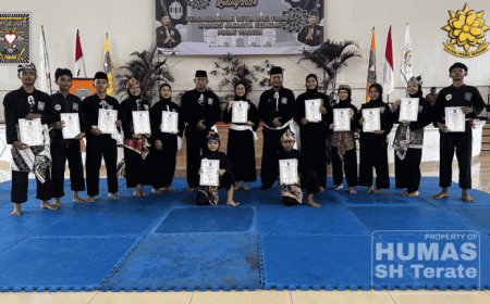 Kuatkan Persaudaraan, SH Terate Jakarta Selatan Gelar Halalbihalal