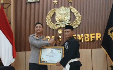 SH Terate Cabang Jember, Siap Komitmen Dukung Polres Jember Jaga Kamtibmas