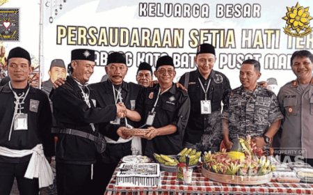 Halal Bihalal SH Terate Kota Batu, Perkuat Kebersamaan