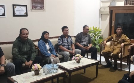 Datang ke Bakesbangpol, Ketua Cabang SH Terate Kota Blitar: Sinergi