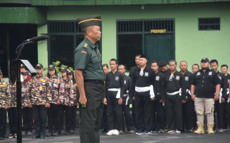 Warga SH Terate Kota Salatiga Ikuti Upacara 17-an di Makorem 073/Makutarama, Ini Pesan Danrem dan Ketua Cabang