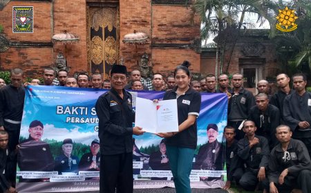 Ketua SH Terate Cabang Gianyar Bali, Ajak Warga Jadi 'Pahlawan Kemanusiaan"