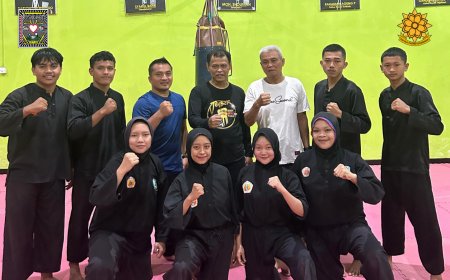 Ketua Cabang dan Panglima Doakan Atlet Porprov SH Terate, Tampil Sebagai Juara