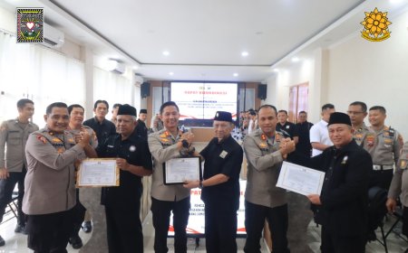 Tiga Polres Gelar Rakor Besar Jelang Suroan SH Terate untuk Jaga Kamtibmas Wilayah Bojonegoro Lamongan Tuban