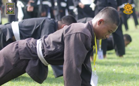 Pendadaran SH Terate Cabang Batang: 109 Calon Warga Ditempa Mental dan Teknik di Lapangan Krengseng