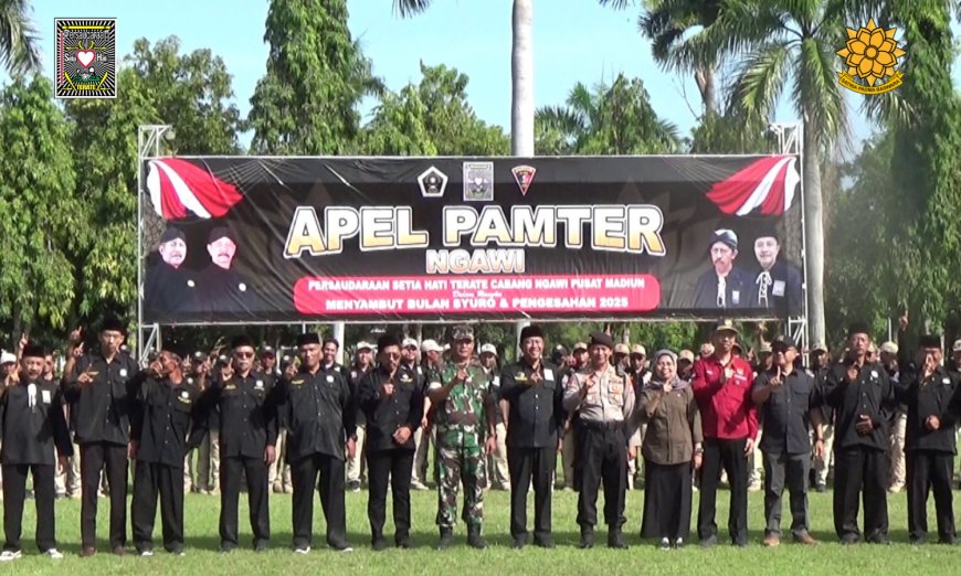Jelang Suro, SH Terate Ngawi Kerahkan 500 Pamter Demi Keamanan dan Kenyamanan Warga, Ini Pesan Ketua Cabang