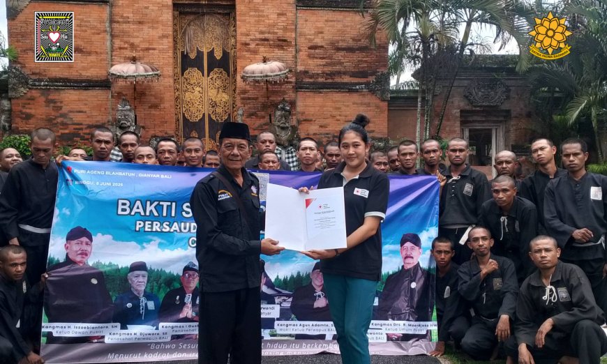 Ketua SH Terate Cabang Gianyar Bali, Ajak Warga Jadi 'Pahlawan Kemanusiaan"