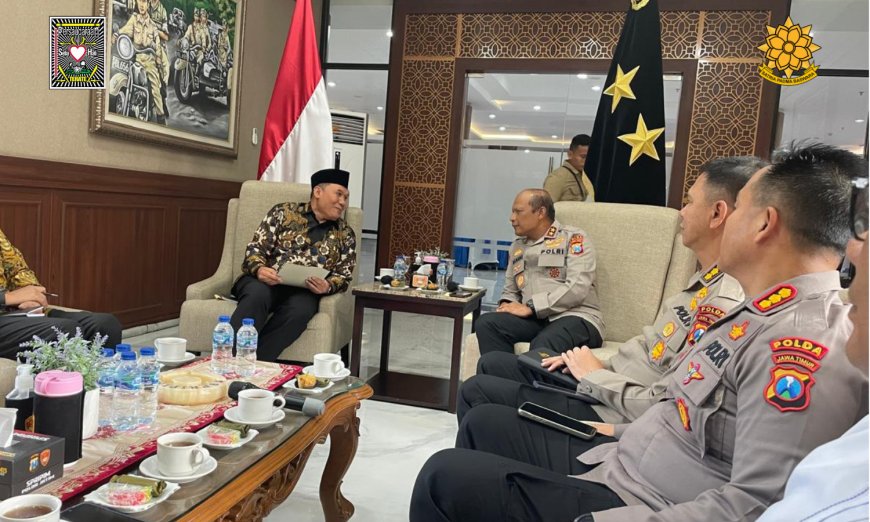 Perkuat Silaturahmi, IPSI Bertandang ke Polda Jatim