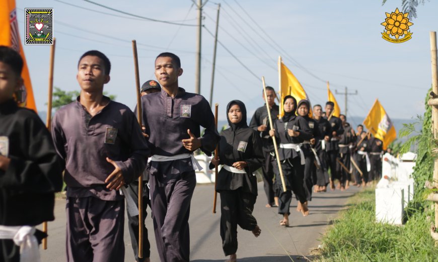 Ratusan Calon Warga Jalani Pendadaran, SH Terate Cabang Batang Tekankan Kekuatan Fisik dan Mental