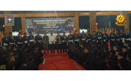 SH Terate Cabang Banyuwangi, Sahkan 897  Warga Baru