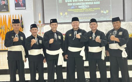 Pesan Dansat Brimob Polda Jatim, Saat Turun ke Padepokan SH Terate Cabang Jember