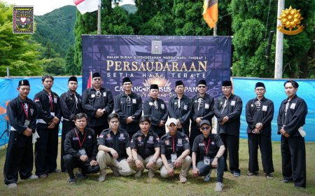 Semangat Persaudaraan Setia Hati Terate Menembus Budaya, Dua Pribumi Jepang Jalani Pengesahan di Shiga Ken