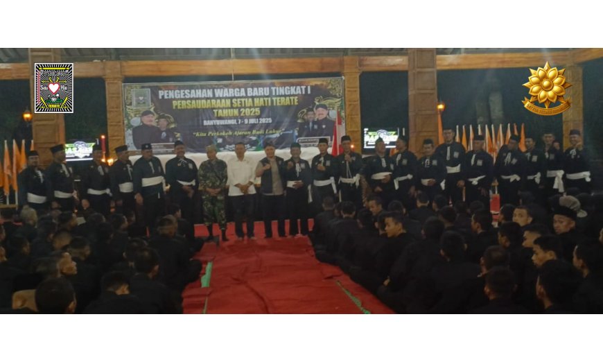 SH Terate Cabang Banyuwangi, Sahkan 897 Warga Baru
