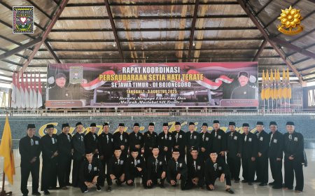 Jaga Soliditas, PSHT Gelar Rapat Koordinasi se-Jawa Timur di Bojonegoro