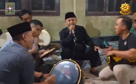 Tombo Ati, Lantunah Syair SH Terate Ranting Kalisat Jember Usai Latihan
