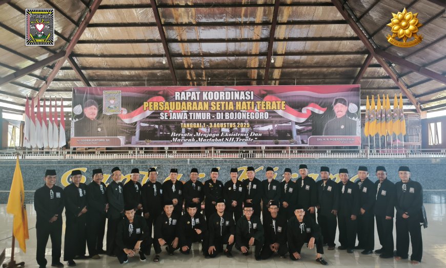 Jaga Soliditas, PSHT Gelar Rapat Koordinasi se-Jawa Timur di Bojonegoro