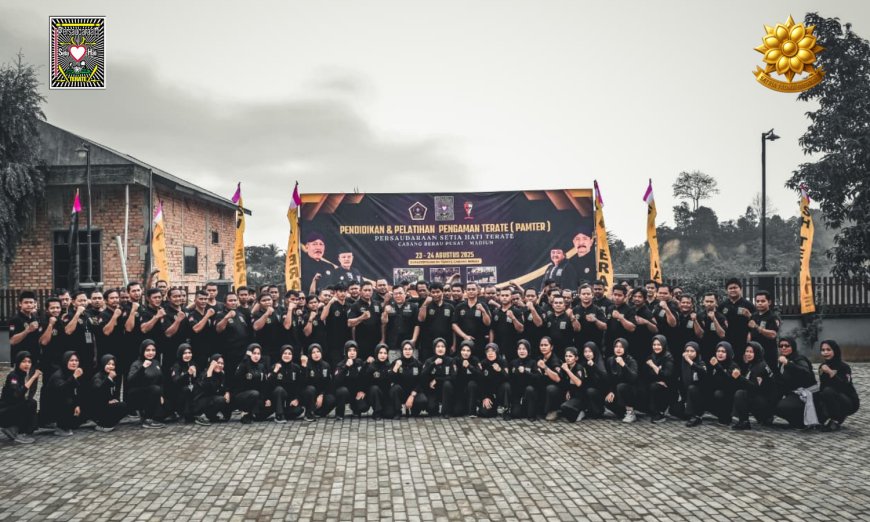 Perkuat Keamanan SH Terate. Cabang Berau Laksanakan Diklat