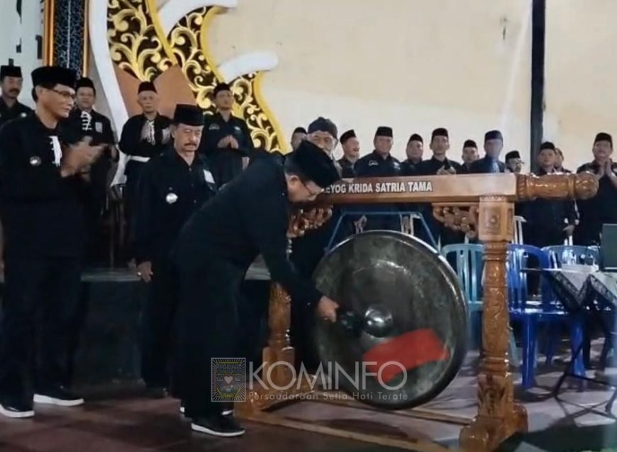 Ketua Umum SH Terate Pusat, Drs. R. Moerdjoko HW : Krida SH Terate DKP Madiun 2025 Diharapkan Para Atlet Menjaga Sportivitas