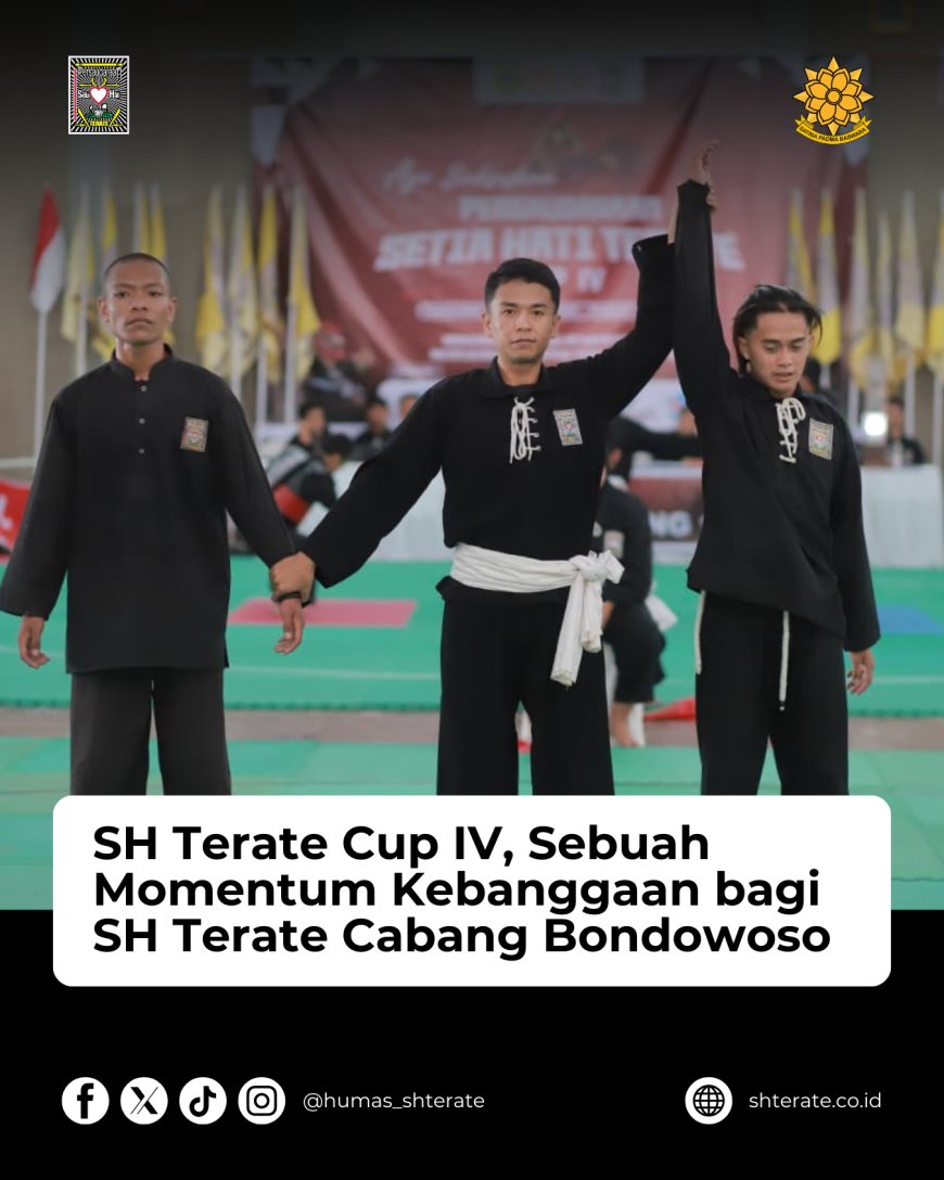 SH Terate Cup ke-4 Sukses Digelar di Bondowoso