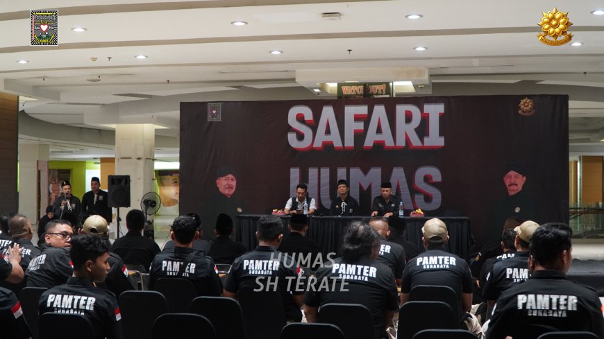 Safari Humas SH Terate di Surabaya, Perkuat Sinergi dan Bangun Citra Positif Organisasi