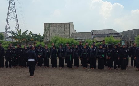 SH Terate Ranting Waru Gelar Latihan Bersama Tingkatkan Solidaritas dan Mental Siswa