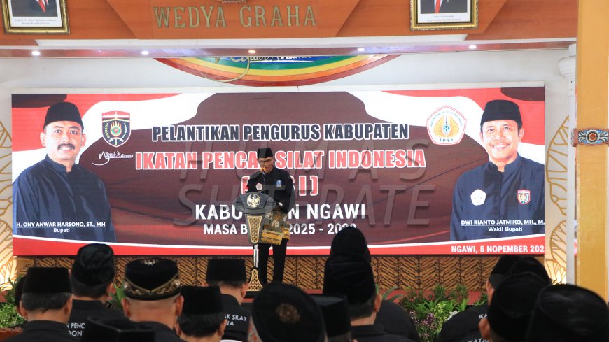 Dwi Rianto Jatmiko Pimpin IPSI Ngawi Periode 2025–2029, Pembinaan Pencak Silat di Bumi Orek-Orek Dapat Pujian
