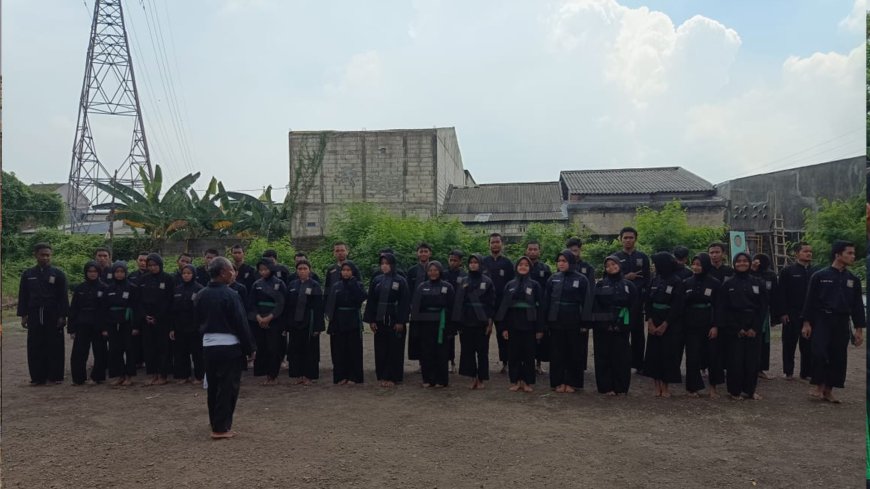 SH Terate Ranting Waru Gelar Latihan Bersama Tingkatkan Solidaritas dan Mental Siswa