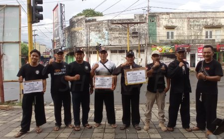 SH Terate Cabang Jember Peduli Bencana, Targetkan Donasi Rp 200 Juta