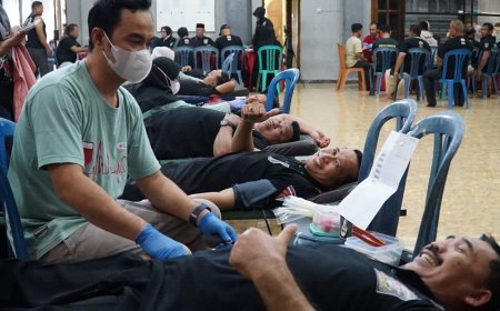 Setetes Darah untuk Kemanusiaan, SH Terate Ponorogo Perkuat Aksi Sosial BRB 2025