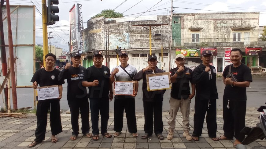 SH Terate Cabang Jember Peduli Bencana, Targetkan Donasi Rp 200 Juta