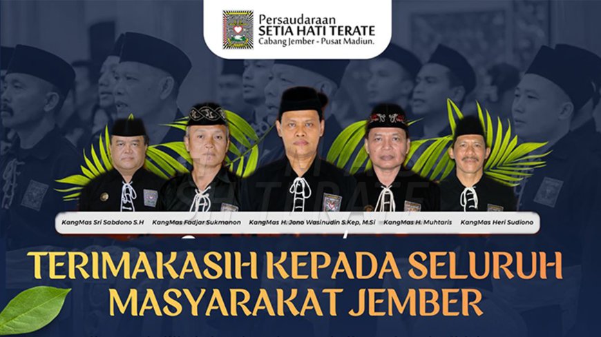 Donasi Banjir Bandang Sumatera Lewat SH Tarate Cabang Jember, Tembus Setengah Miliar Lebih