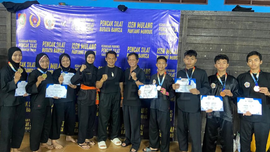 SH Terate Cabang Kabupaten Kotawaringin Timur Raih Prestasi Gemilang pada KEJURPROV Pencak Silat Kalteng 2025 di Palangka Raya