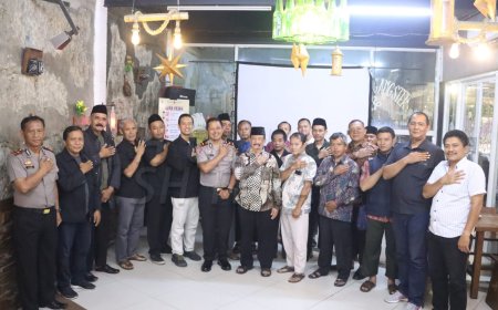 Paguyuban Pencak Silat Madiun Perkuat Sinergi dengan Polres Madiun Kota, Rencana Parluh SH Terate Ikut Dibahas