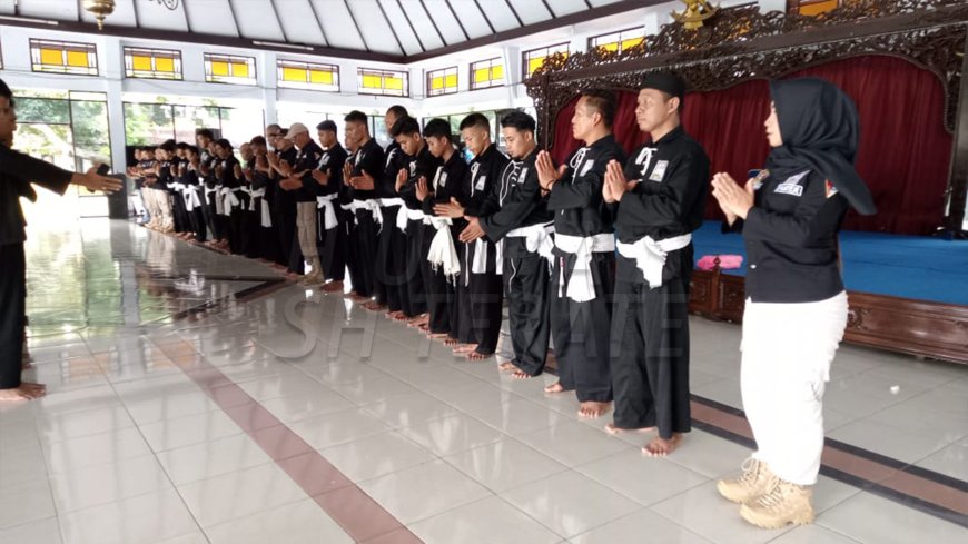 SH Terate Komisariat Satpol PP Batang Gelar Ujian Kenaikan Tingkat