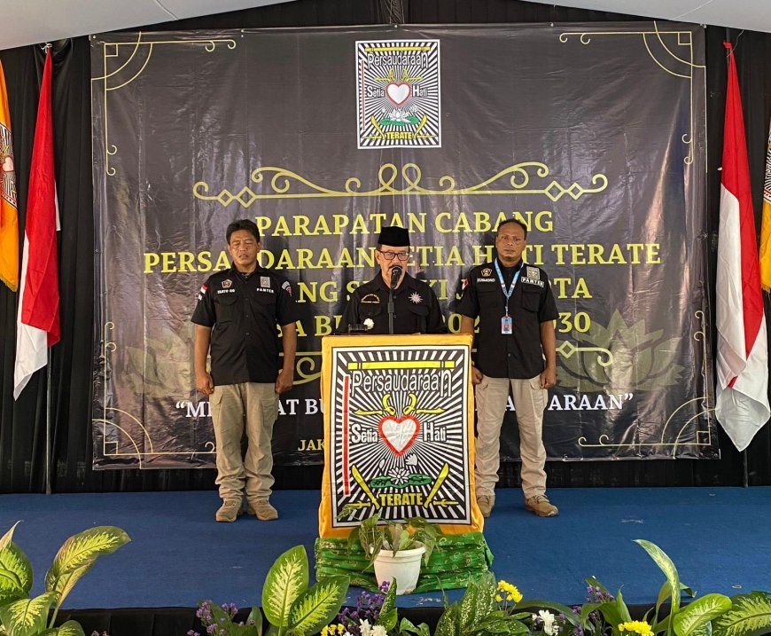 SH Terate Gelar Parapatan Cabang Se-DKI Jakarta, Ini Pesan Ketum Kangmas Moerdjoko