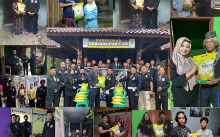 SH Terate Cabang Kabupaten Semarang  Gelar “PSHT Berbagi” di Setiap Kecamatan, Wujud Kepedulian Sosial