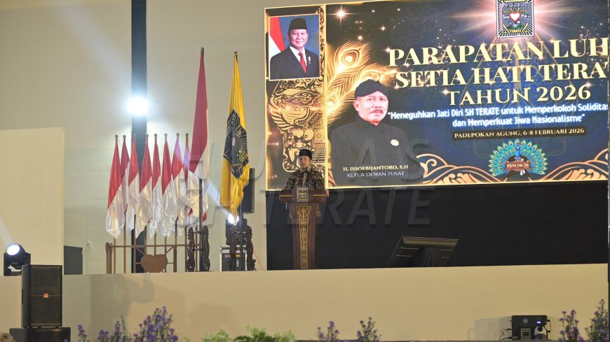 Parapatan Luhur SH Terate 2026: Wagub Jatim Emil Dardak Berharap PSHT Lahirkan Generasi Berbudi Luhur