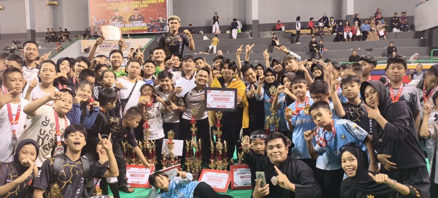 Borong 12 Medali, Atlet SH Terate Musi Banyuasin Antar Sumsel Juara Umum Kejurnas IPSI Cup 3