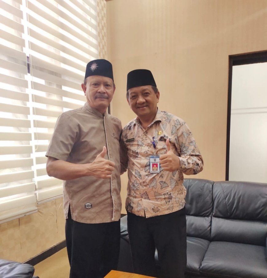 Ketua SH Terate Cabang Jombang Silaturahmi ke Sekda di Bulan Ramadhan, Bahas Sadar Hukum hingga Jaga Kondusivitas