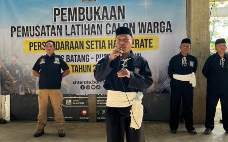 SH Terate Cabang Batang Buka Puslat Sabuk Putih, Siapkan Generasi Tangguh dan Berakhlak
