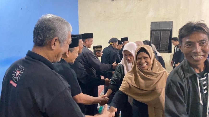 Perkokoh Persaudaraan, SH Terate Rayon Tanjungrejo Gelar Halal Bihalal