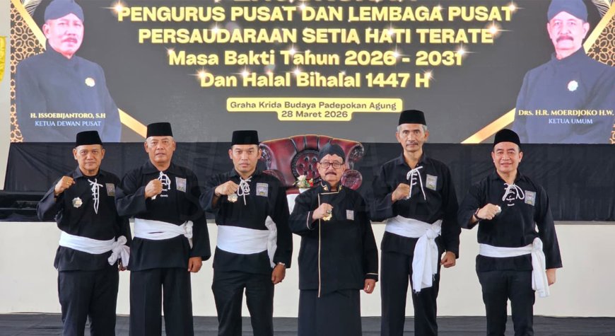 SH Terate Pusat Madiun Kukuhkan Pengurus 2026–2031, Kang Mas Moerdjoko Tekankan Persaudaraan dan Soliditas