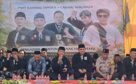 Anniversary PSHT Peduli Surabaya, Santuni Anak Yatim dan Perkuat Ukhuwah