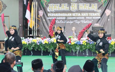 Halal Bihalal SH Terate Ranting Bawang, Pesannya Pendekar Harus Jadi Teladan