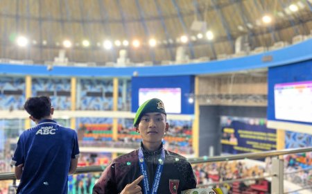 Atlet SH Terate Yonif TP 827/MCY, Junanto Raih Juara 2 Kelas A Dewasa di Kejurnas Balikpapan Open II