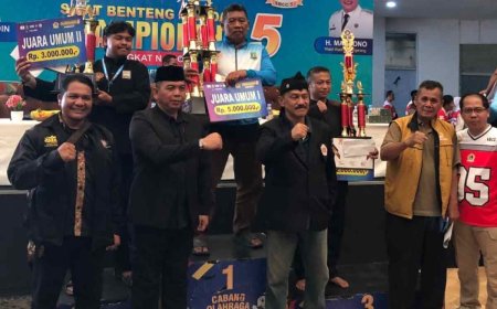 Dominasi  Persaudaraan Setia Hati Terate  Kota Tangerang Pusat Madiun di SBCC V 2026, Raih Juara Umum I