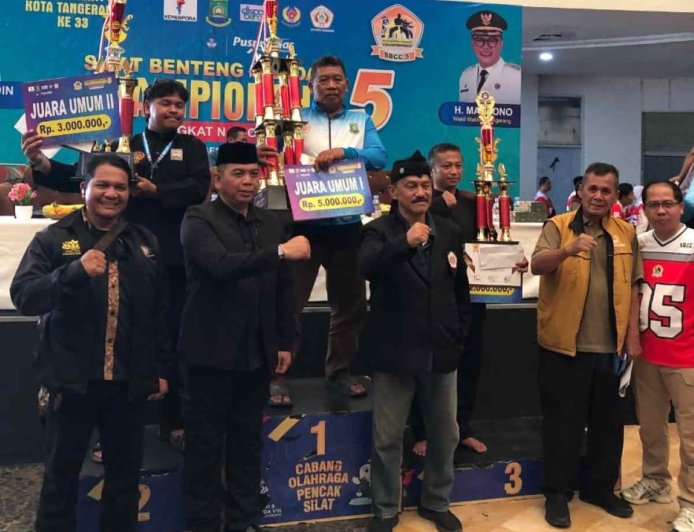 Dominasi  Persaudaraan Setia Hati Terate  Kota Tangerang Pusat Madiun di SBCC V 2026, Raih Juara Umum I