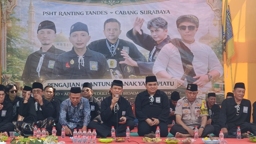 Anniversary PSHT Peduli Surabaya, Santuni Anak Yatim dan Perkuat Ukhuwah