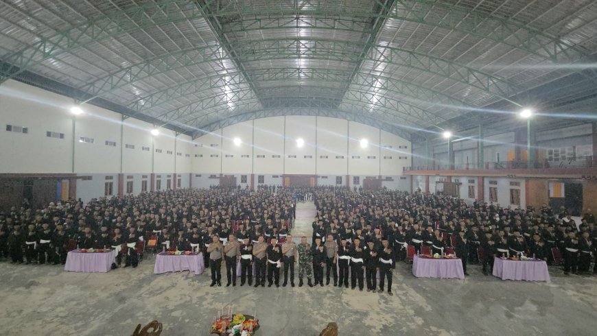 Sinergi TNI-Polri dan PSHT Lamongan, Warning Keras Soal Provokasi