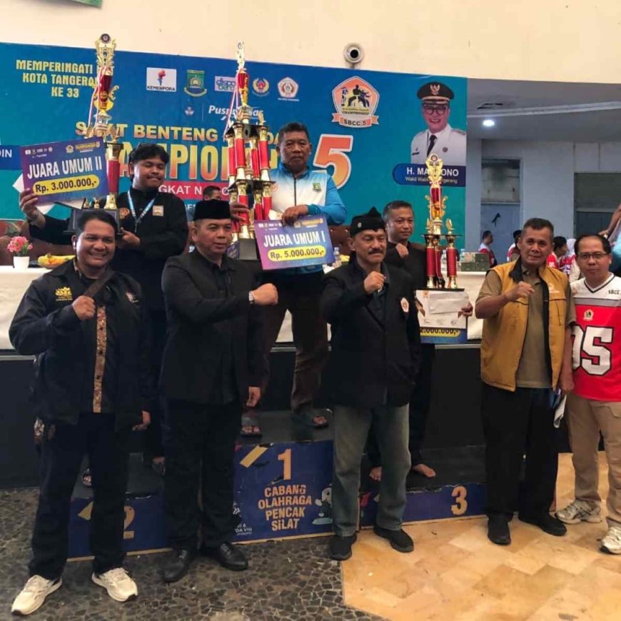 Dominasi  Persaudaraan Setia Hati Terate  Kota Tangerang Pusat Madiun di SBCC V 2026, Raih Juara Umum I